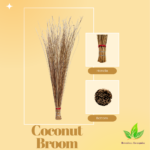 Coconut Broom | Model: Rajdhani | Hight: 42" | Weight: 400g - Image 2